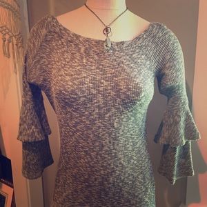Knit blouse